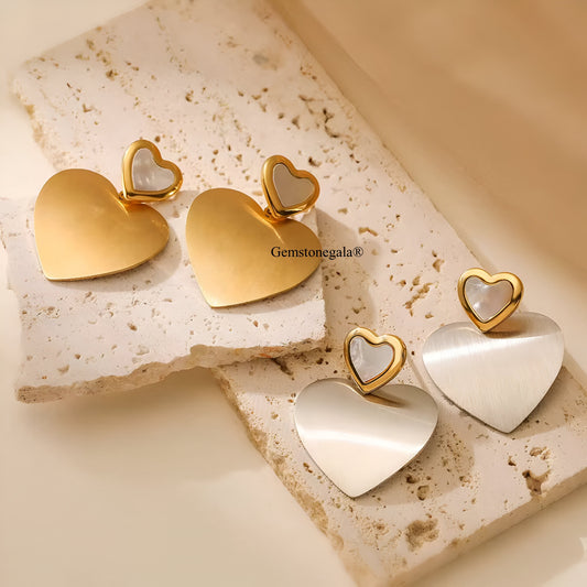 Vanessa Heart Earrings