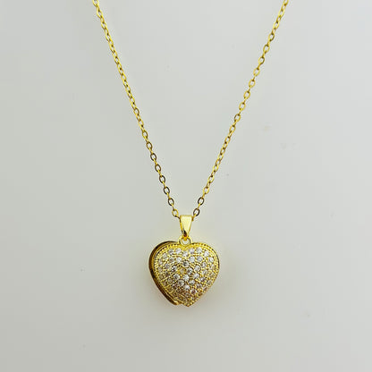 Pearl Heart Necklace