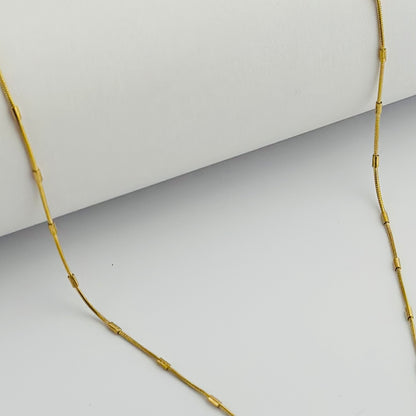 Embossed Sleek Chain ( 1mm )