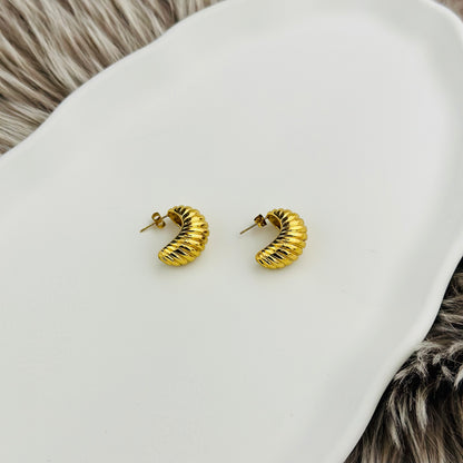 Crescent earrings