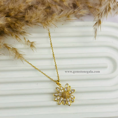 Sunflower Necklace