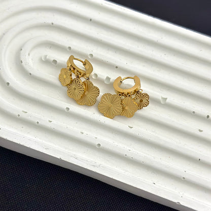 Trio-Clover earrings