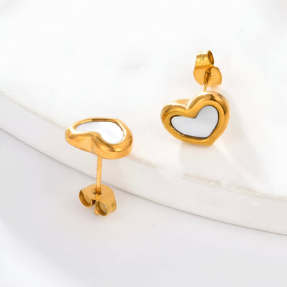 Heart Charm Earrings