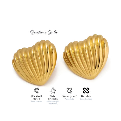 Quinn Heart Earrings