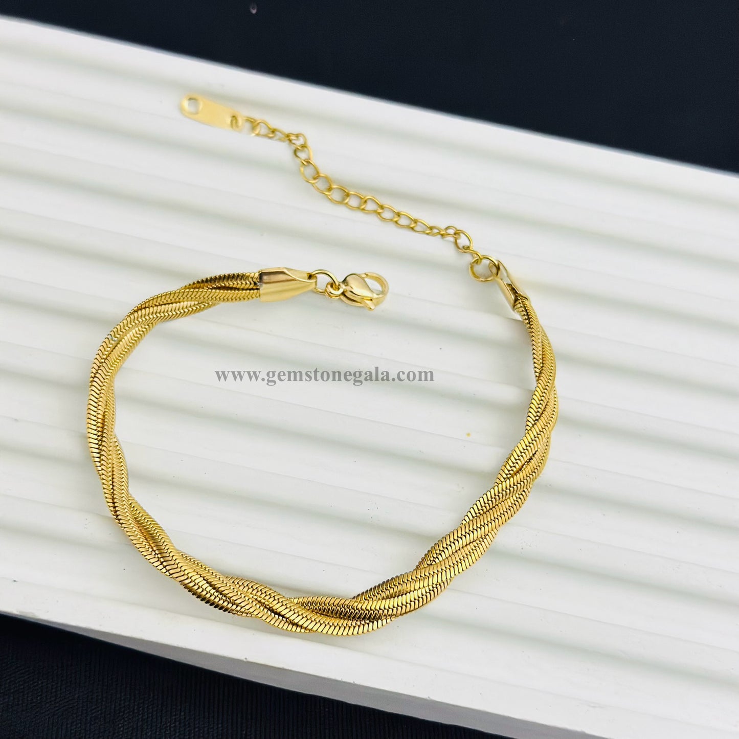 Snake Bracelet Triple Layer