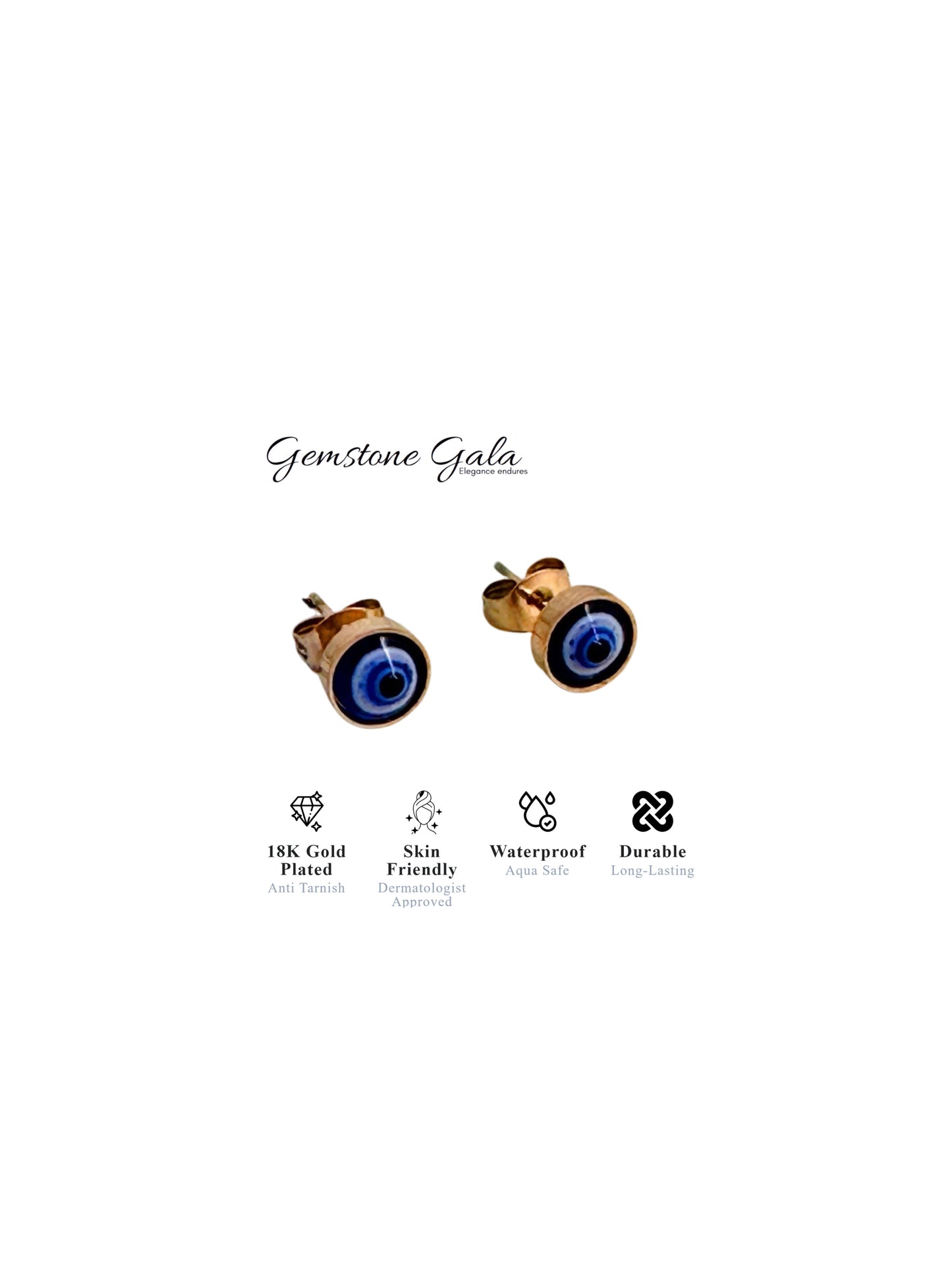 Evil Eye Earrings