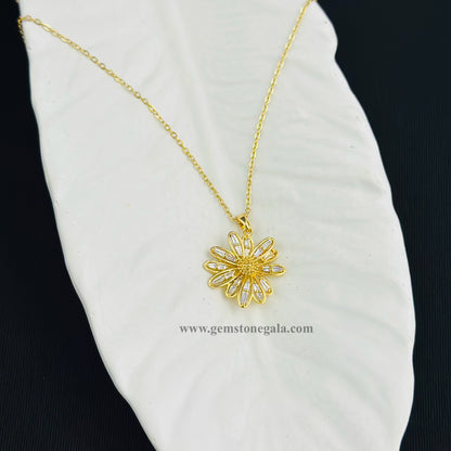 Sunflower Necklace